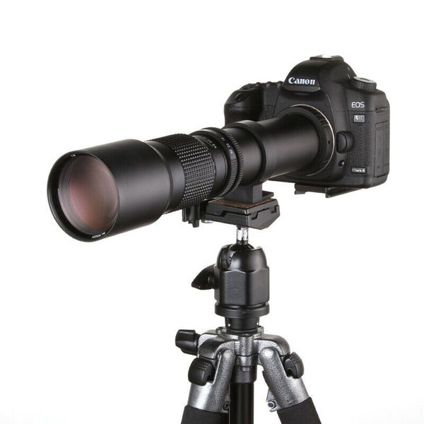 Фотообъектив 500 мм F/8,0 с многослойным покрытием телеобъектив для цифровых зеркальных фотокамер f2 фото