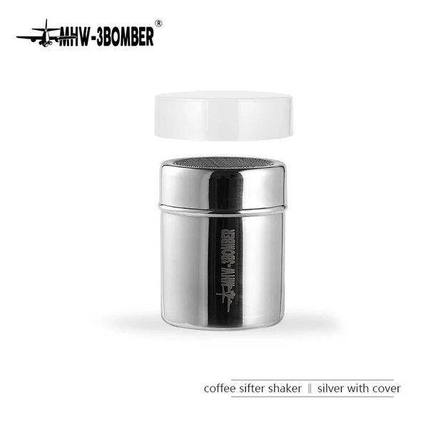 Какао шейкер 150 ml. MHW-3BOMBER диспенсер для пудри Sprinkle Powder Silver SP5365S фото