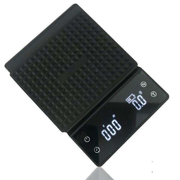 Весы с таймером USB LED EK6002 для приготовления кофе 14269USB фото