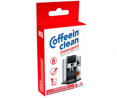 Таблетки 2 g для видалення кавових масел Coffeein clean DETERGENT 8 шт 14231 фото