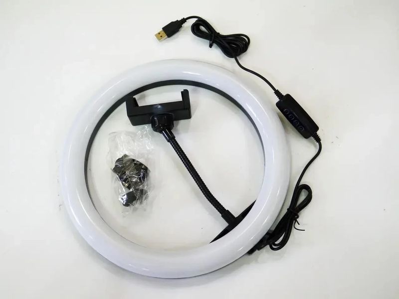 Кольцевая лампа Ring Fill Light ZD666 26 см с держателем телефона 1004 фото