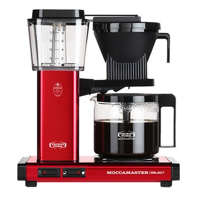 Фільтр кавоварка капельна кавоварка Moccamaster KBG Select Red Metallic 53990 фото