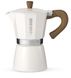 Кофеварка гейзерная MHW-3BOMBER 300 мл. Espresso Maker Moka Pot Белая M5816W фото 1
