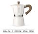 Кофеварка гейзерная MHW-3BOMBER 300 мл. Espresso Maker Moka Pot Белая M5816W фото 8