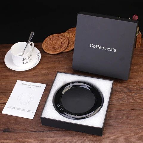 Весы для кофе Nano Smart Round круглые с таймером 15883 фото