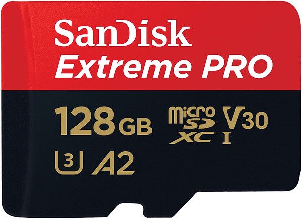 Карта пам'яті 128 ГБ microSDXC UHS-I U3 A2 SanDisk Extreme Pro SDSQXCD-128G-GN6MA 3433 фото