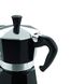 Гейзерная кофеварка Bialetti 130 мл. 3 чашки Черная 14238 фото 9