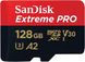Карта пам'яті 128 ГБ microSDXC UHS-I U3 A2 SanDisk Extreme Pro SDSQXCD-128G-GN6MA 3433 фото 3