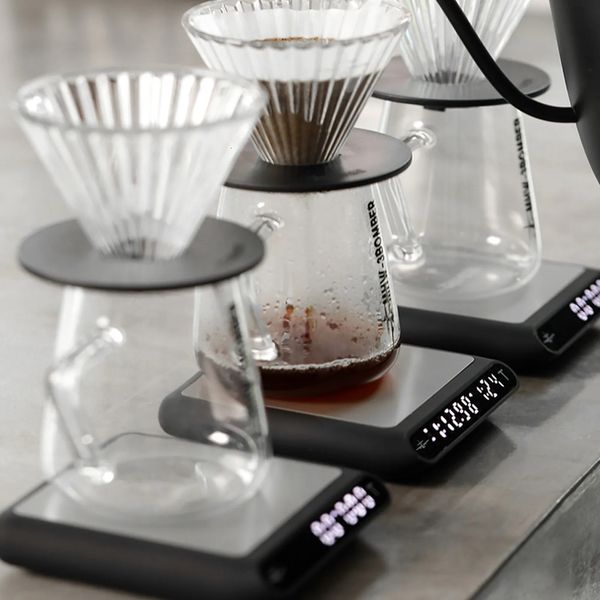 Весы для кофе MHW-3BOMBER Formula Smart Coffee Scale Белые ES5485W фото