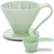 Пуровер Cafec Arita зелений васабі Ware Flower Dripper Cup4 Green 15853 фото 1