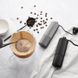 Ручна кавомолка JOQINEER Сталеві жорна з чохлом Gray KMDJ-A4G фото 8