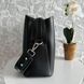 Женская сумка стиль на плечо, сумочка черная эко кожа 1478 фото 5