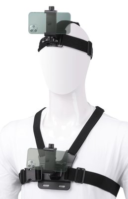 Крепление на грудь и голову для телефона экшн-камеры Ulanzi U-Select MP-2 3519 фото