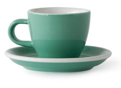 Чашка комплект Acme Evolution Green для для эспрессо 70 мл. Акме Зеленая 18933 фото