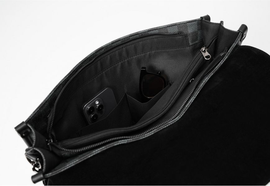 Модный мужской деловой портфель для документов, качественная офисная сумка формат А4 1537П фото