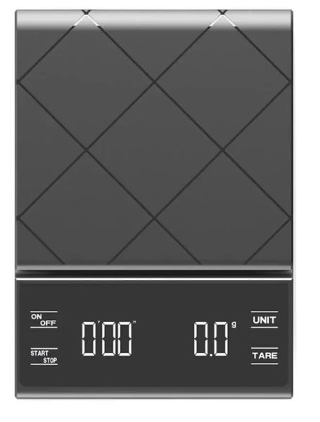 Весы с таймером USB LED EK6012 для приготовления кофе 14043 фото