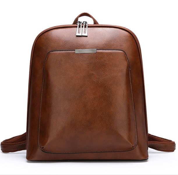 Стильный женский городской рюкзак сумка 2 в 1 рюкзачек сумочка черный коричневый 260 фото