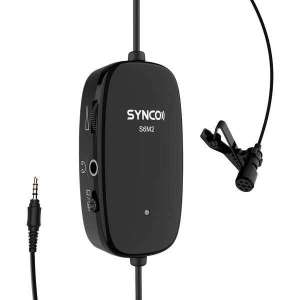 Микрофон петличный с регулировкой уровня Synco Lav-S6M2 3048 фото