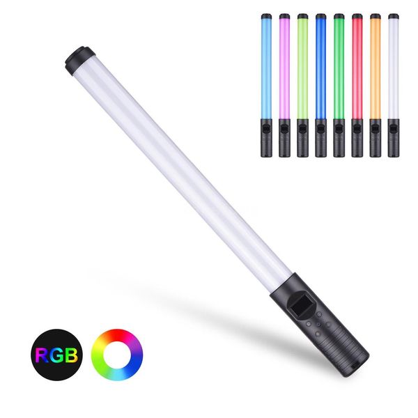 Лампа RGB разноцветная меч Led Stick палка РДБ для фото и видео Сток жезл для селфи и блоггеров с пультом Led Stick фото