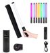 Лампа RGB разноцветная меч Led Stick палка РДБ для фото и видео Сток жезл для селфи и блоггеров с пультом Led Stick фото 2